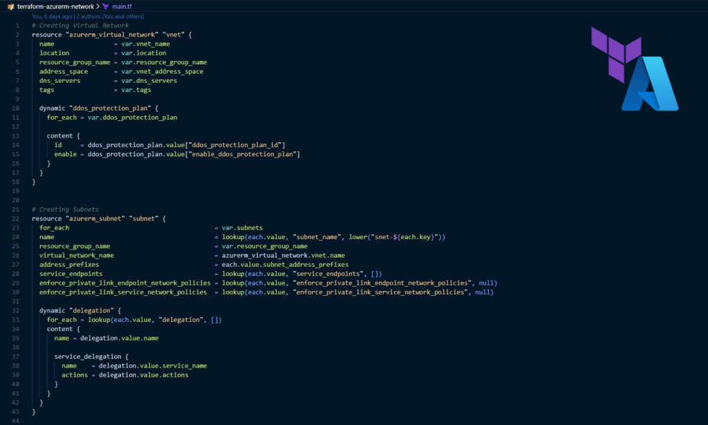 terraform-azurerm-network-module